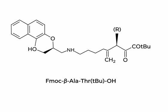 Fmoc-β-Ala-Thr(tBu)-OH Dipeptide Building Block For SPPS