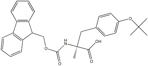 α-سری α-Me محافظت شده Fmoc-α-Me-Tyr(tBu)-OH CAS 1309873-74-2 HPLC 99+