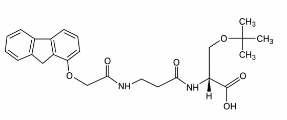 Fmoc-β-Ala-Ser ((tBu) -OH پپتید استاندارد KSM HPLC 99+